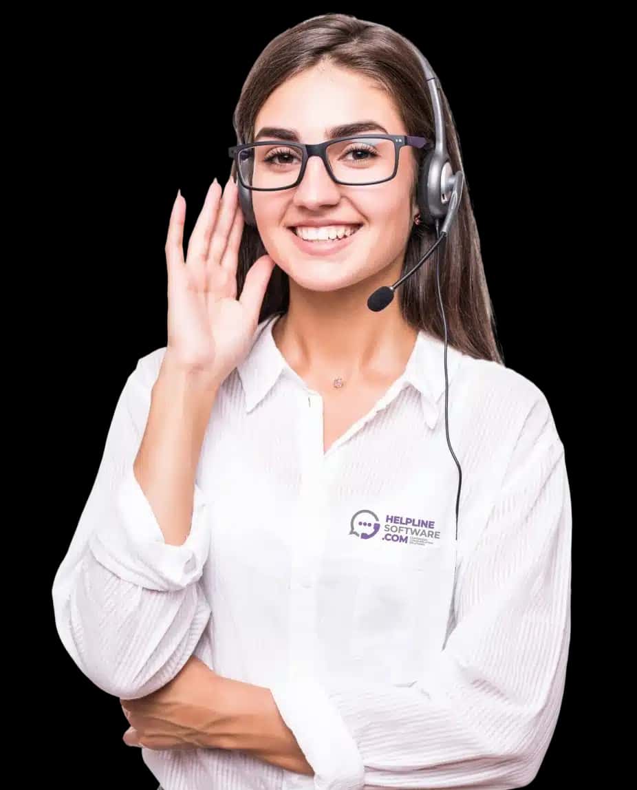 Call center team members collaborating